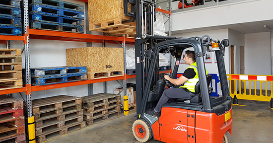 counterbalance forklift course